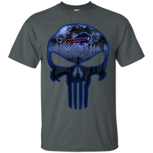 Load image into Gallery viewer, Buffalo Bills Football The Punisher Skull T - Shirt For Men