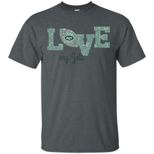 Load image into Gallery viewer, Glitter Love For New York Jets Fans T - Shirt For Men
