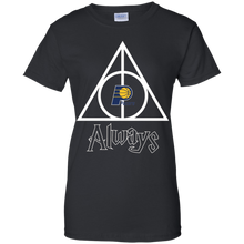 Load image into Gallery viewer, Deathly Hallows For Indiana Pacers And Harry Potter Fans T-Shirt For Women