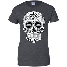 Load image into Gallery viewer, San Antonio Spurs Sugar Skull T-Shirt For Women