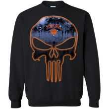 Load image into Gallery viewer, New York Knicks Basketball The Punisher Skull Sweatshirt
