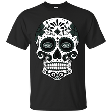 Load image into Gallery viewer, New York Jets Sugar Skull T - Shirt For Men