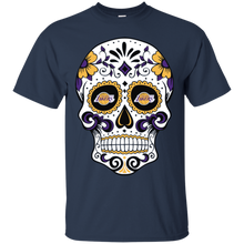 Load image into Gallery viewer, Los Angeles Lakers Sugar Skull T - Shirt For Men