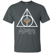 Load image into Gallery viewer, Deathly Hallows For New York Knicks And Harry Potter Fans T - Shirt For Men