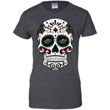 Load image into Gallery viewer, Minnesota Wild Sugar Skull T-Shirt For Women