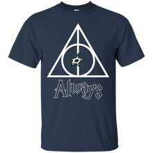 Load image into Gallery viewer, Deathly Hallows For Dallas Stars And Harry Potter Fans T - Shirt For Men