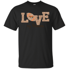 Load image into Gallery viewer, Glitter Love For Cleveland Browns Fans T - Shirt For Men