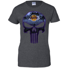 Load image into Gallery viewer, Los Angeles Lakers Basketball The Punisher T-Shirt For Women
