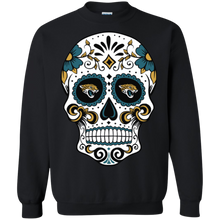 Load image into Gallery viewer, Jacksonville Jaguars Sugar Skull Sweatshirt