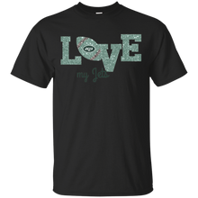 Load image into Gallery viewer, Glitter Love For New York Jets Fans T - Shirt For Men