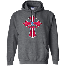 Load image into Gallery viewer, Cross Shirt For Jesus And New York Rangers Fans Hoodie Shirt