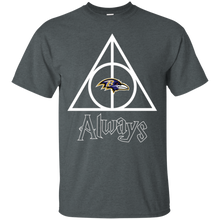 Load image into Gallery viewer, Deathly Hallows For Baltimore Ravens And Harry Potter Fans T - Shirt For Men