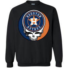 Load image into Gallery viewer, Houston Astros Baseball Grateful Dead Steal Your Face Sweatshirt