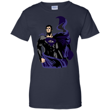 Load image into Gallery viewer, Superman Baltimore Ravens Shirt For Fans T-Shirt For Women