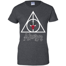 Load image into Gallery viewer, Deathly Hallows For Chicago Bulls And Harry Potter Fans T-Shirt For Women
