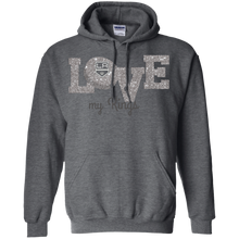 Load image into Gallery viewer, Glitter Love For Los Angeles Kings Fans Hoodie Shirt