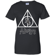 Load image into Gallery viewer, Deathly Hallows For Chicago White Sox And Harry Potter Fans T-Shirt For Women
