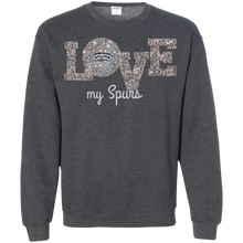 Load image into Gallery viewer, Glitter Love For San Antonio Spurs Fans Sweatshirt