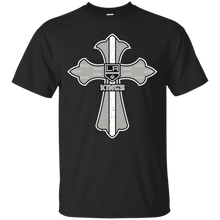 Load image into Gallery viewer, Cross Shirt For Jesus And Los Angeles Kings Fans T - Shirt For Men
