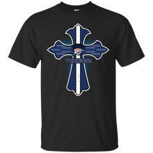 Load image into Gallery viewer, Cross Shirt For Jesus And Oklahoma City Thunder Fans T - Shirt For Men