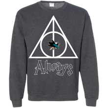 Load image into Gallery viewer, Deathly Hallows For San Jose Sharks And Harry Potter Fans Sweatshirt