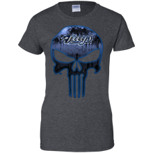 Load image into Gallery viewer, Toronto Blue Jays Baseball The Punisher Skull T-Shirt For Women