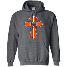 Load image into Gallery viewer, Cross Shirt For Jesus And Edmonton Oilers Fans Hoodie Shirt