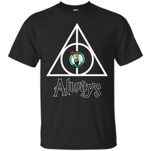 Load image into Gallery viewer, Deathly Hallows For Boston Celtics And Harry Potter Fans T - Shirt For Men