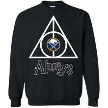 Load image into Gallery viewer, Deathly Hallows For Buffalo Sabres And Harry Potter Sweatshirt