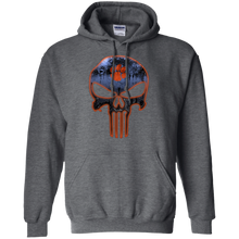 Load image into Gallery viewer, Clemson Tiger_Paw Football The Punisher Skull Hoodie Shirt