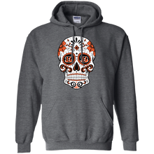 Load image into Gallery viewer, Cincinnati Bengals Sugar Skull Hoodie Shirt