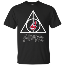 Load image into Gallery viewer, Deathly Hallows For Cleveland Indians And Harry Potter Fans T - Shirt For Men