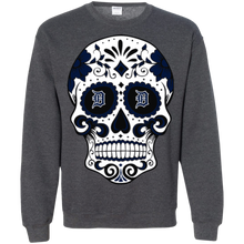 Load image into Gallery viewer, Detroit Tigers Sugar Skull Sweatshirt