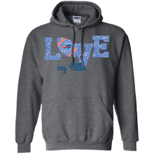 Load image into Gallery viewer, Glitter Love For Buffalo Bills Fans Hoodie Shirt