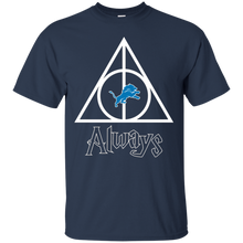 Load image into Gallery viewer, Deathly Hallows For Detroit Lions And Harry Potter Fans T - Shirt For Men