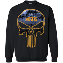 Load image into Gallery viewer, Denver Nuggets Basketball The Punisher Skull Sweatshirt