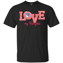 Load image into Gallery viewer, Glitter Love For New York Rangers Fans T - Shirt For Men