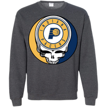 Load image into Gallery viewer, Indiana Pacers Basketball Grateful Dead Steal Your Face Sweatshirt