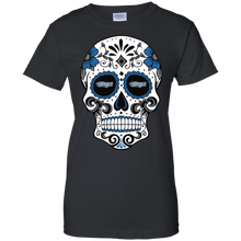 Load image into Gallery viewer, Toronto Blue Jays Sugar Skull T-Shirt For Women