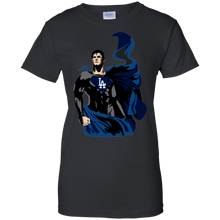 Load image into Gallery viewer, Superman Los Angeles Dodgers Shirt For Fans T-Shirt For Women