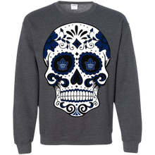 Load image into Gallery viewer, Toronto Maple Leafs Sugar Skull Sweatshirt