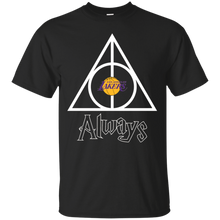 Load image into Gallery viewer, Deathly Hallows For Los Angeles Lakers And Harry Potter Fans T - Shirt For Men