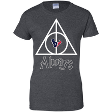Load image into Gallery viewer, Deathly Hallows For Houston Texans And Harry Potter Fans T-Shirt For Women