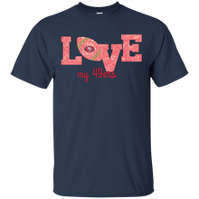 Load image into Gallery viewer, Glitter Love For San Francisco 49ers Fans T - Shirt For Men