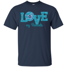 Load image into Gallery viewer, Glitter Love For Charlotte Hornets Fans T - Shirt For Men