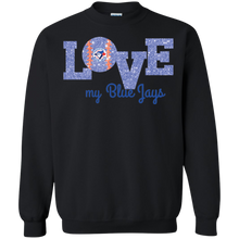 Load image into Gallery viewer, Glitter Love For Toronto Blue Jays Fans Sweatshirt