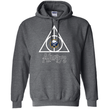 Load image into Gallery viewer, Deathly Hallows For Buffalo Sabres And Harry Potter Hoodie Shirt