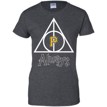 Load image into Gallery viewer, Deathly Hallows For Pittsburgh Pirates And Harry Potter Fans T-Shirt For Women
