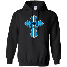 Load image into Gallery viewer, Cross Shirt For Jesus And Carolina Panthers Fans Hoodie Shirt