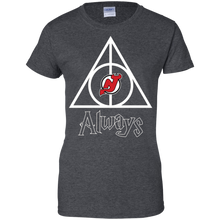Load image into Gallery viewer, Deathly Hallows For New Jersey Devils And Harry Potter Fans T-Shirt For Women